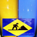 reflective safety signs in construction